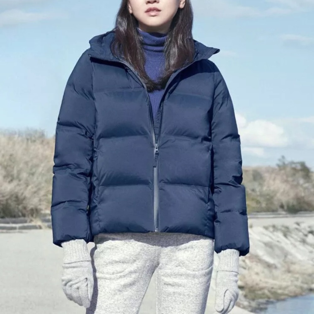 Uniqlo seamless down puffer short